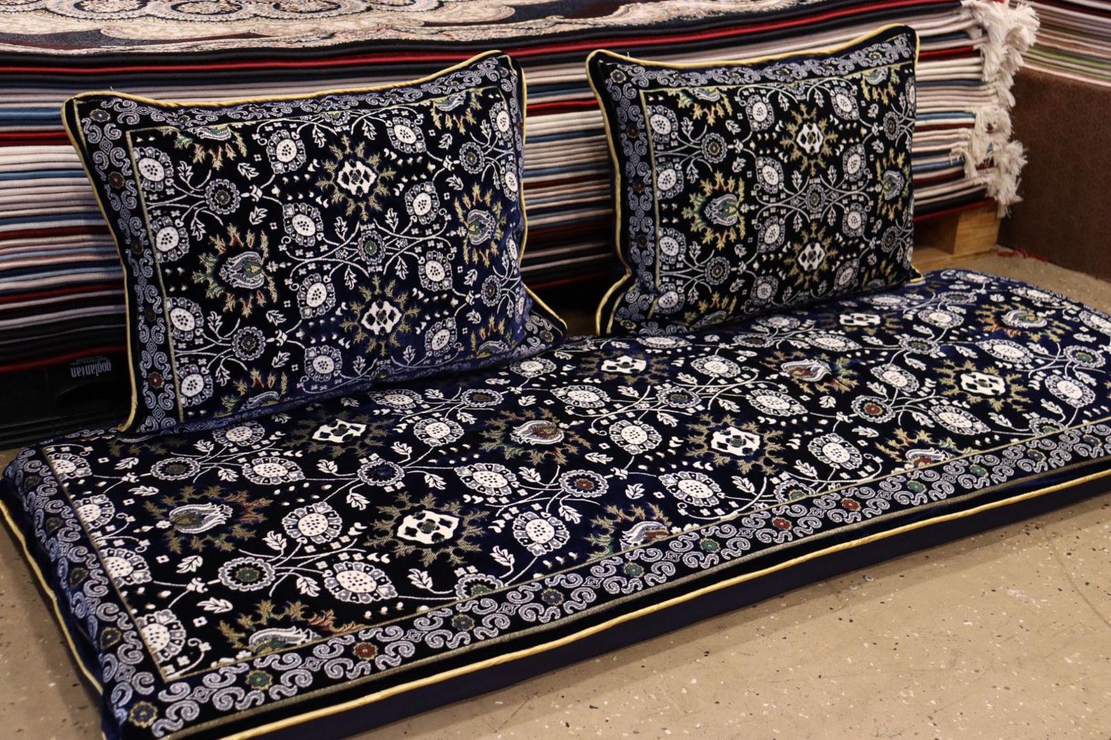 Dark Blue Customized Toshak Cover Set #002