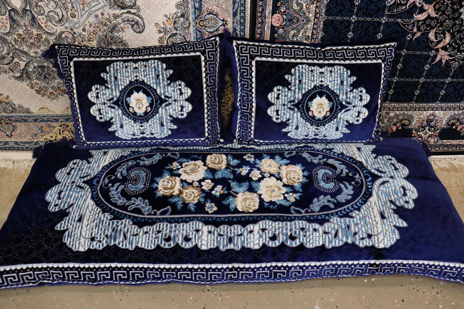 Navy Toshak Cover With Good Quality set #044