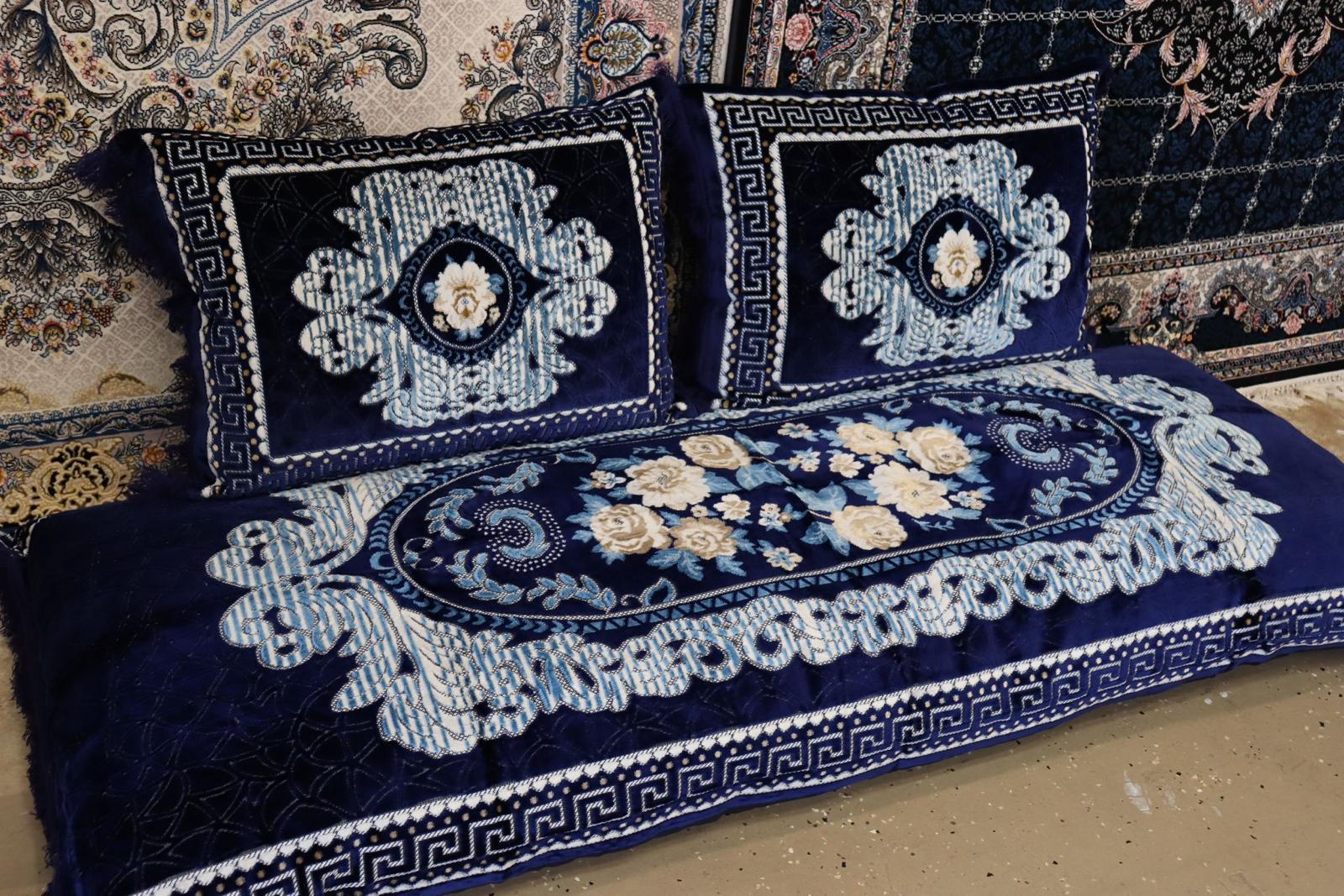 Navy Toshak Cover With Good Quality set #044