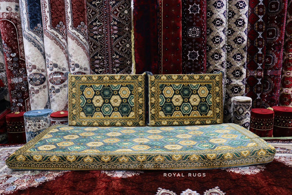 Grey & Yellow Toshak Cover With Good Quality set #048