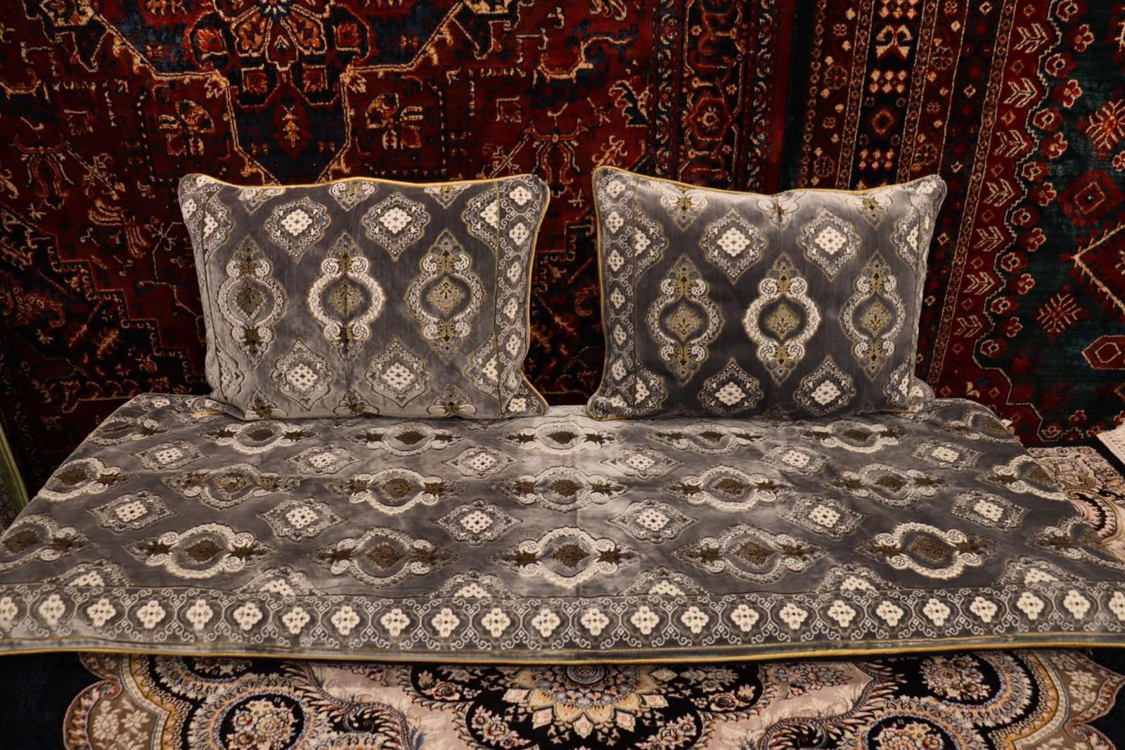 Grey Customized Toshak Cover Set #012