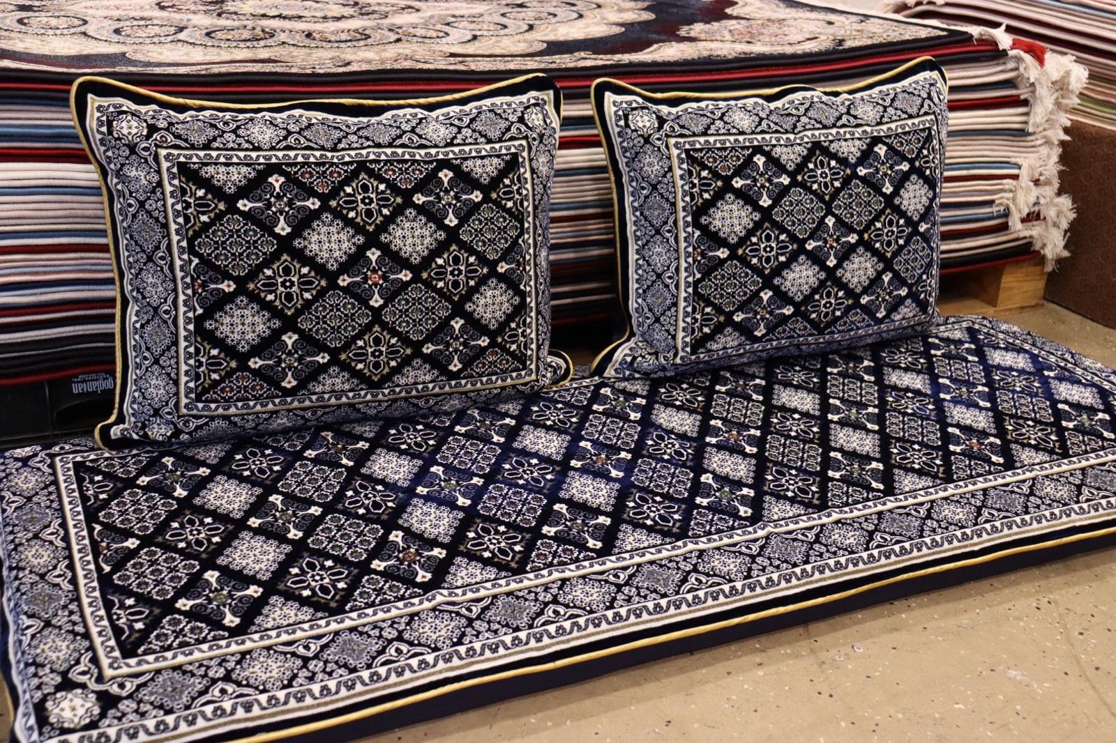 Dark Blue Customized Toshak Cover Set #001