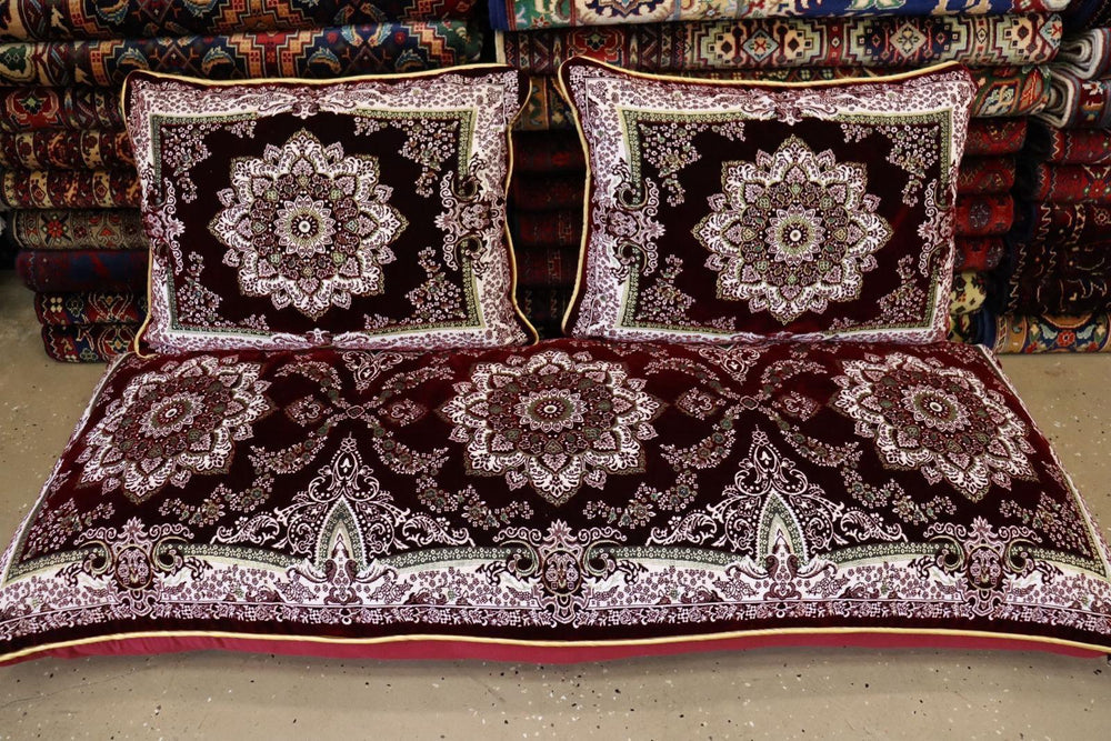 Red Customized Toshak Cover Set #041