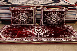 Red Customized Toshak Cover Set #009