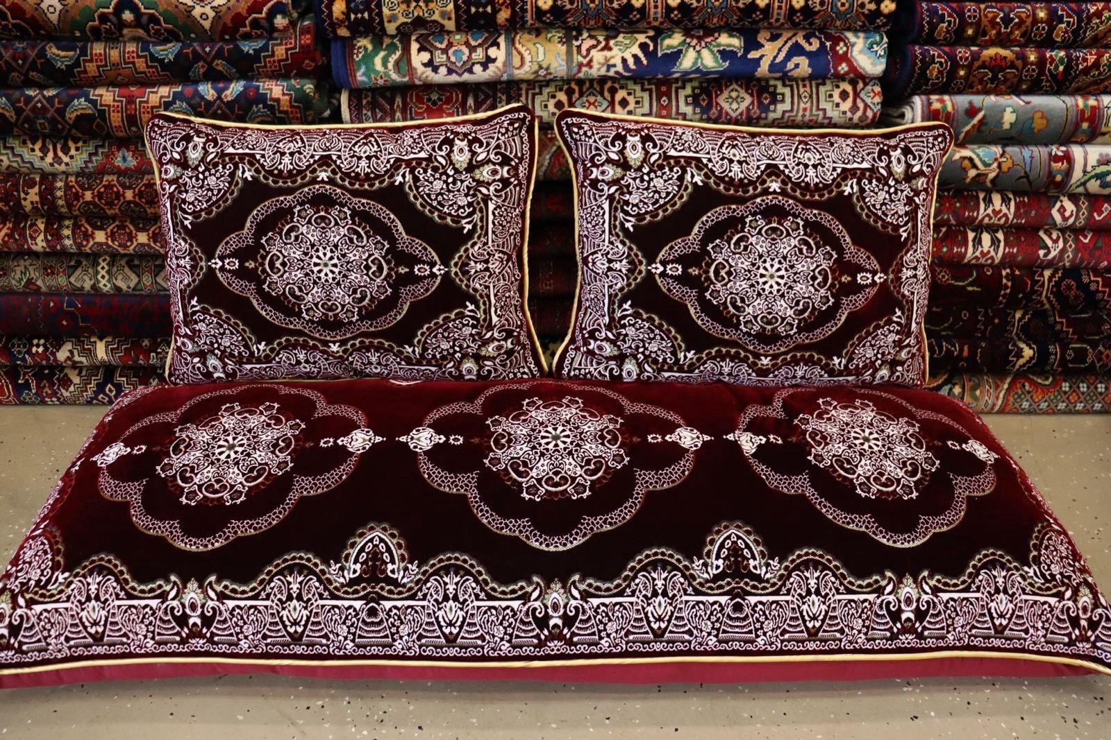 Red Customized Toshak Cover Set #007