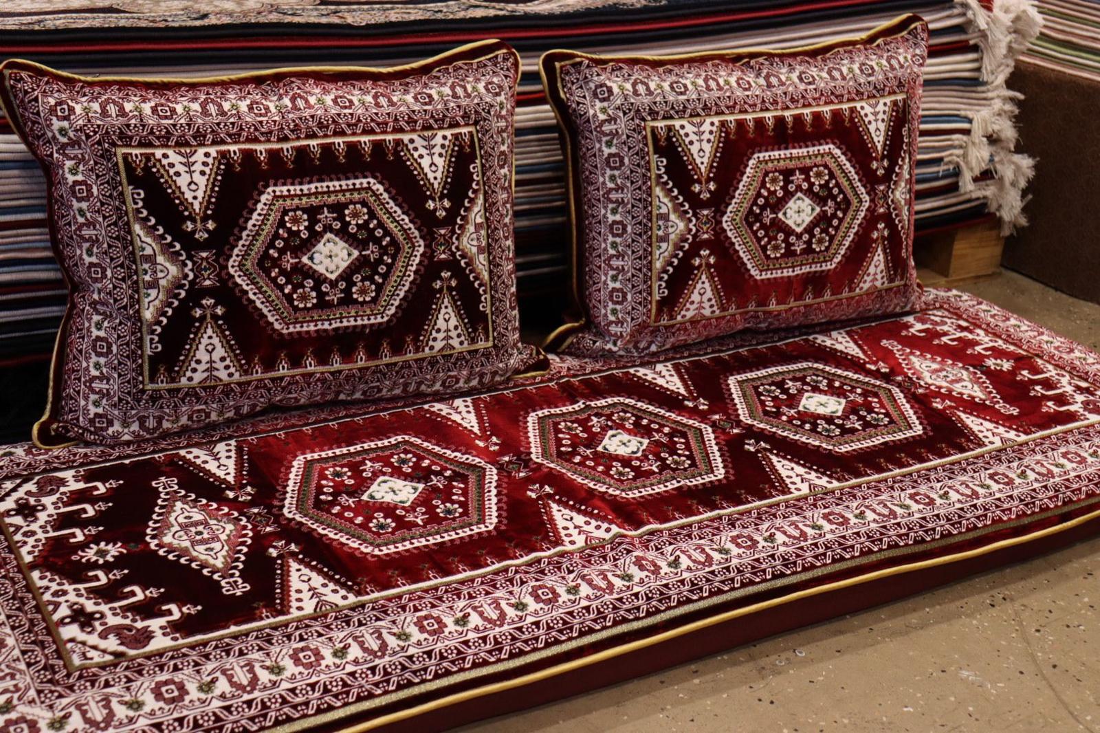 Red Customized Toshak Cover Set #010