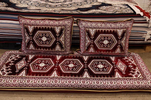 Red Customized Toshak Cover Set #010