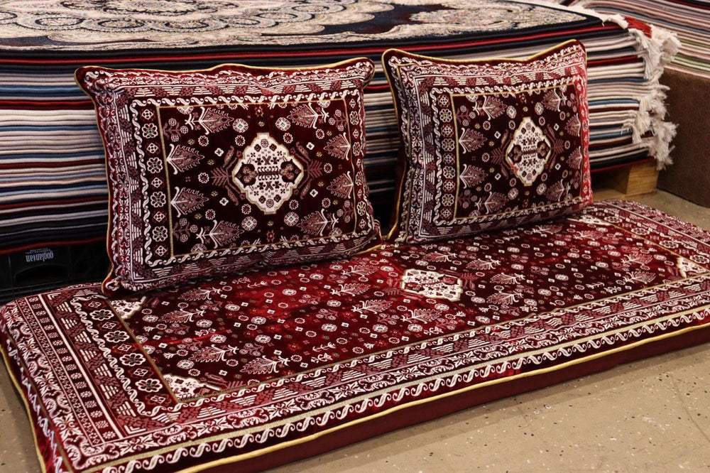 Red Customized Toshak Cover Set #011