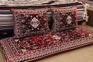Red Customized Toshak Cover Set #011