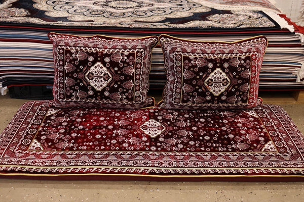 Red Customized Toshak Cover Set #011