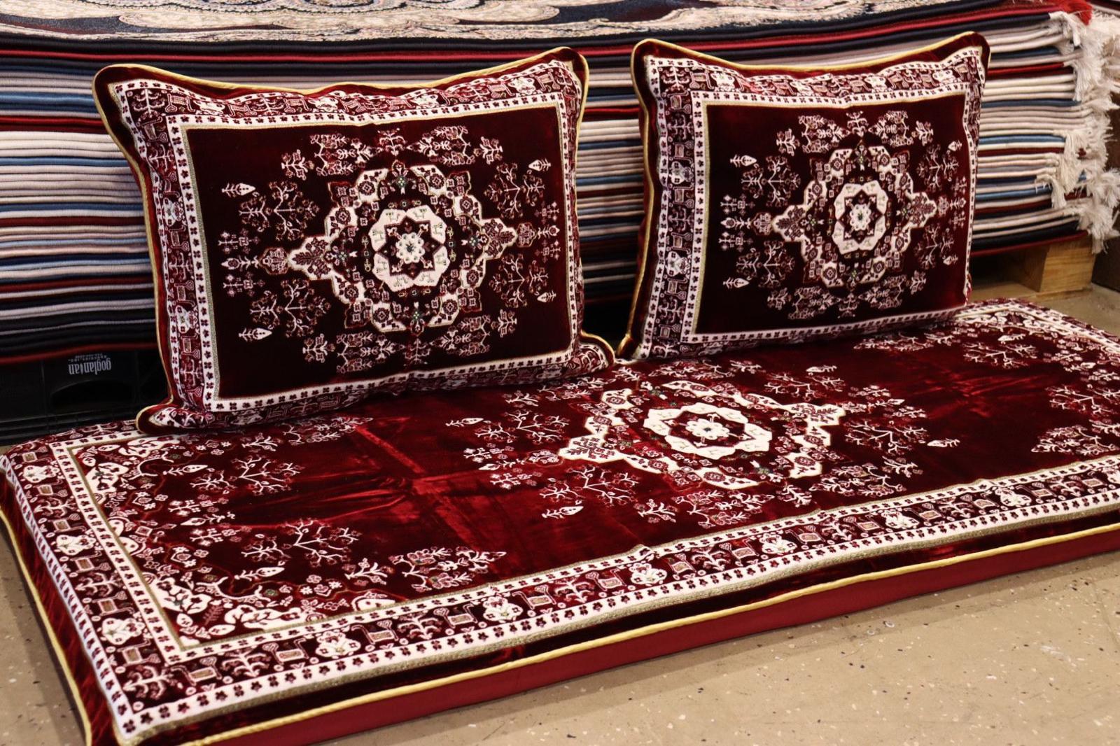 Red Customized Toshak Cover Set #009