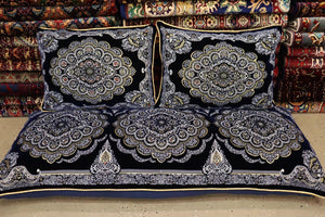 Dark Blue Customized Toshak Cover Set #004