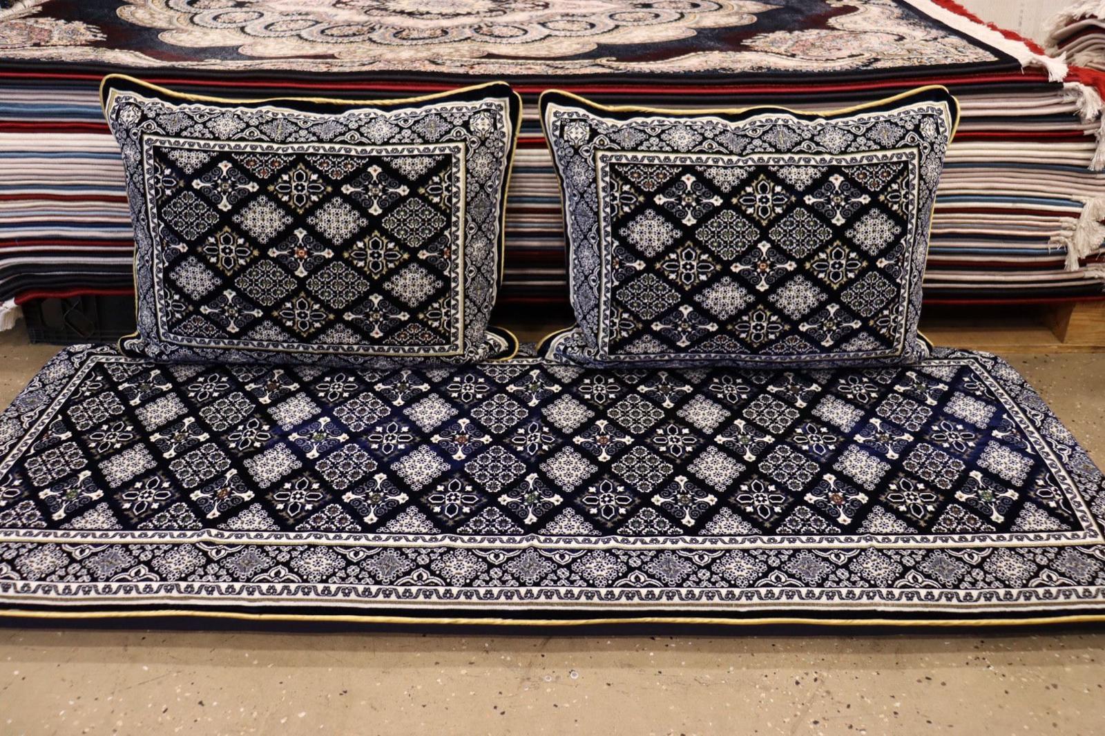Dark Blue Customized Toshak Cover Set #001