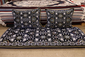 Dark Blue Customized Toshak Cover Set #002