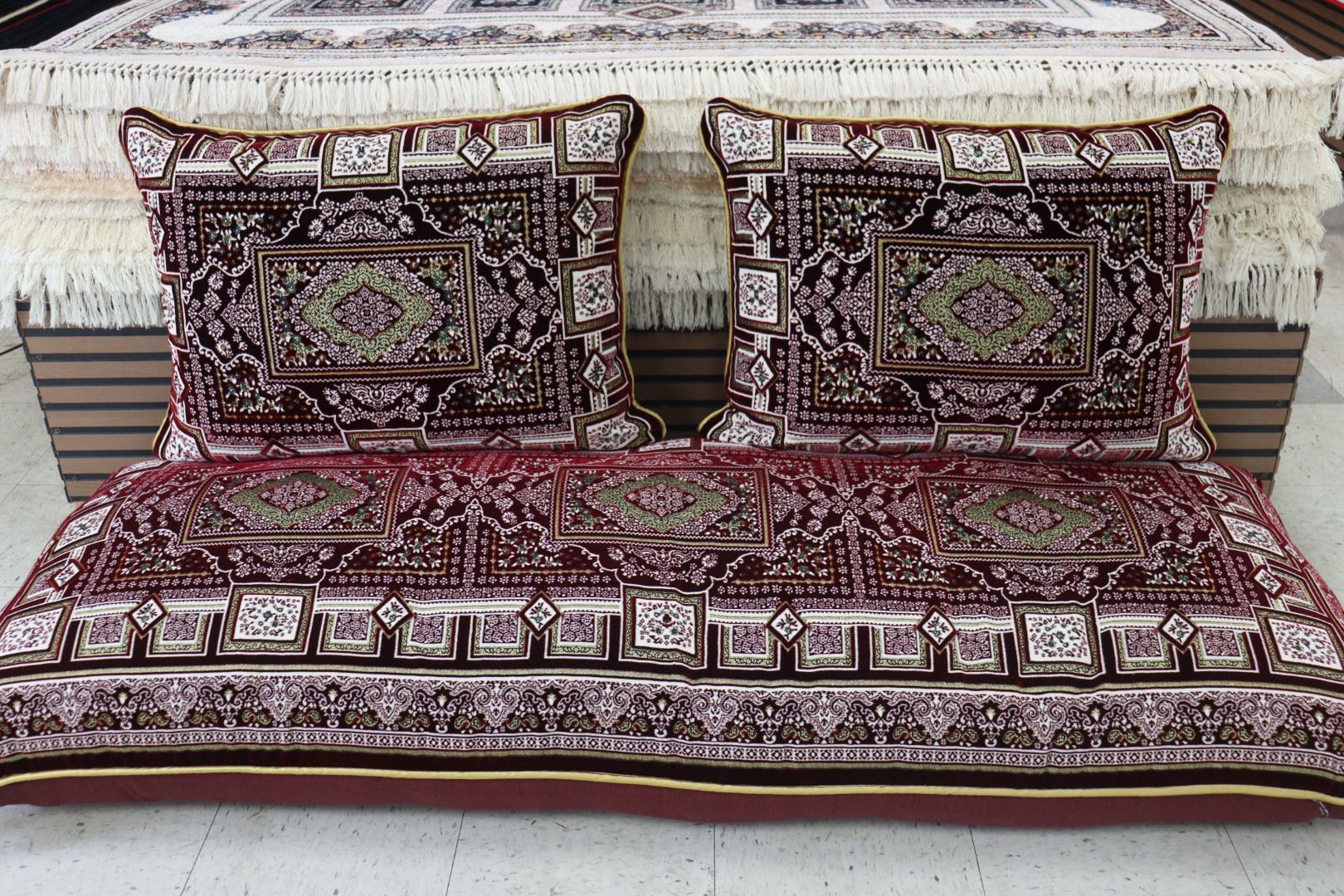 Red Customized Toshak Cover Set #014