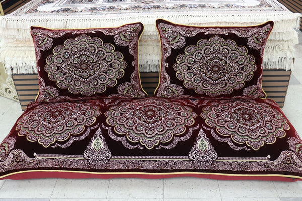 Red Customized Toshak Cover Set #017