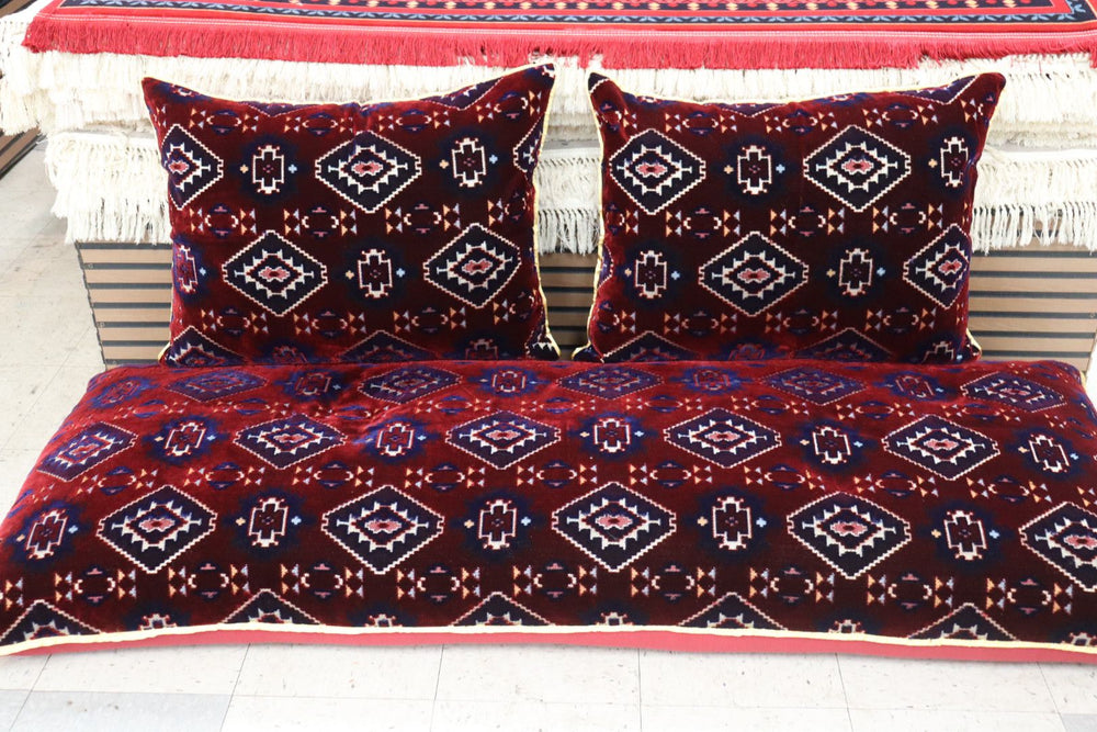 Red Customized Toshak Cover Set #027