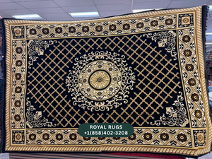 Brown Afghani Style Velvet Carpet Cover / Sarfarshi – 200 × 300 CM (#2004)
