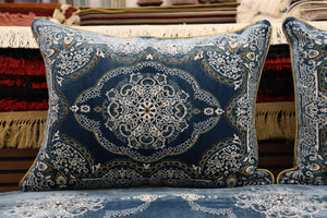 ‌Blue Customized Toshak Cover Set #060