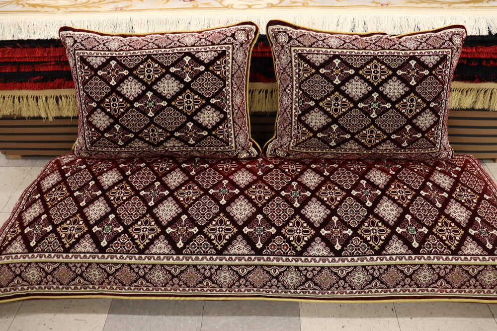 Red Customized Toshak Cover Set #044