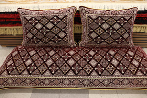 Red Customized Toshak Cover Set #044