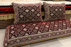 Red Customized Toshak Cover Set #044