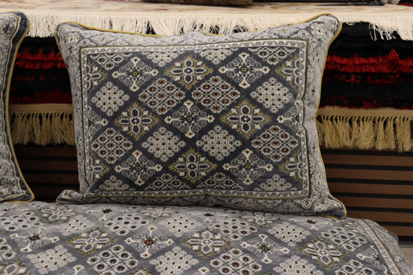 Grey Customized Toshak Cover Set #056