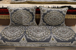 Grey Customized Toshak Cover Set #058