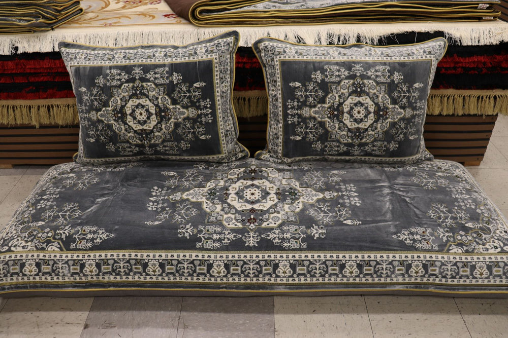 Grey Customized Toshak Cover Set #057