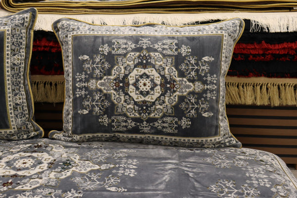 Grey Customized Toshak Cover Set #057