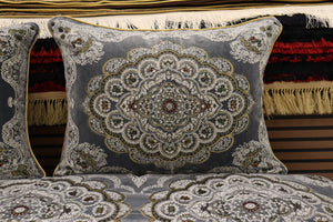 Grey Customized Toshak Cover Set #058