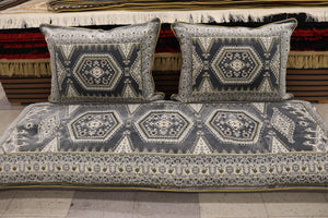 Grey Customized Toshak Cover Set #059