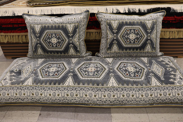 Grey Customized Toshak Cover Set #059