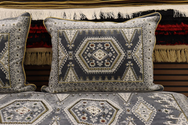 Grey Customized Toshak Cover Set #059