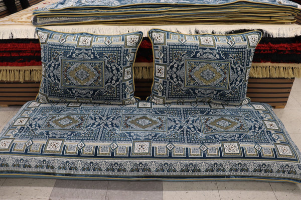 ‌Blue Customized Toshak Cover Set #067