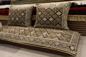 ‌Brown Customized Toshak Cover Set #074