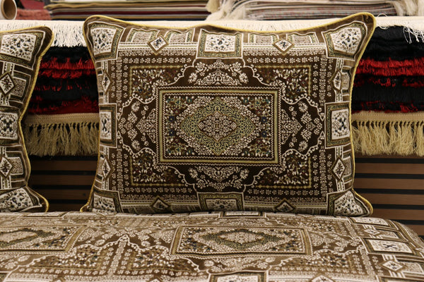 ‌Brown Customized Toshak Cover Set #070