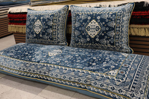 ‌Blue Customized Toshak Cover Set #065
